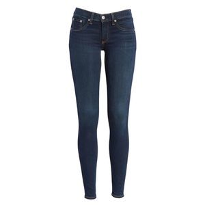 Rag & Bone Skinny Jeans Dark Wash Harrow